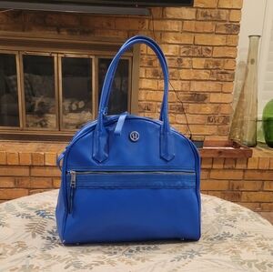 lululemon athletica Royal Blue Dome Tote with Front Zip